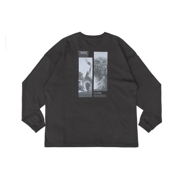 KINOCO × TRADMAN’S BONSAI LONG SLEEVE【CHARCOAL GRAY】